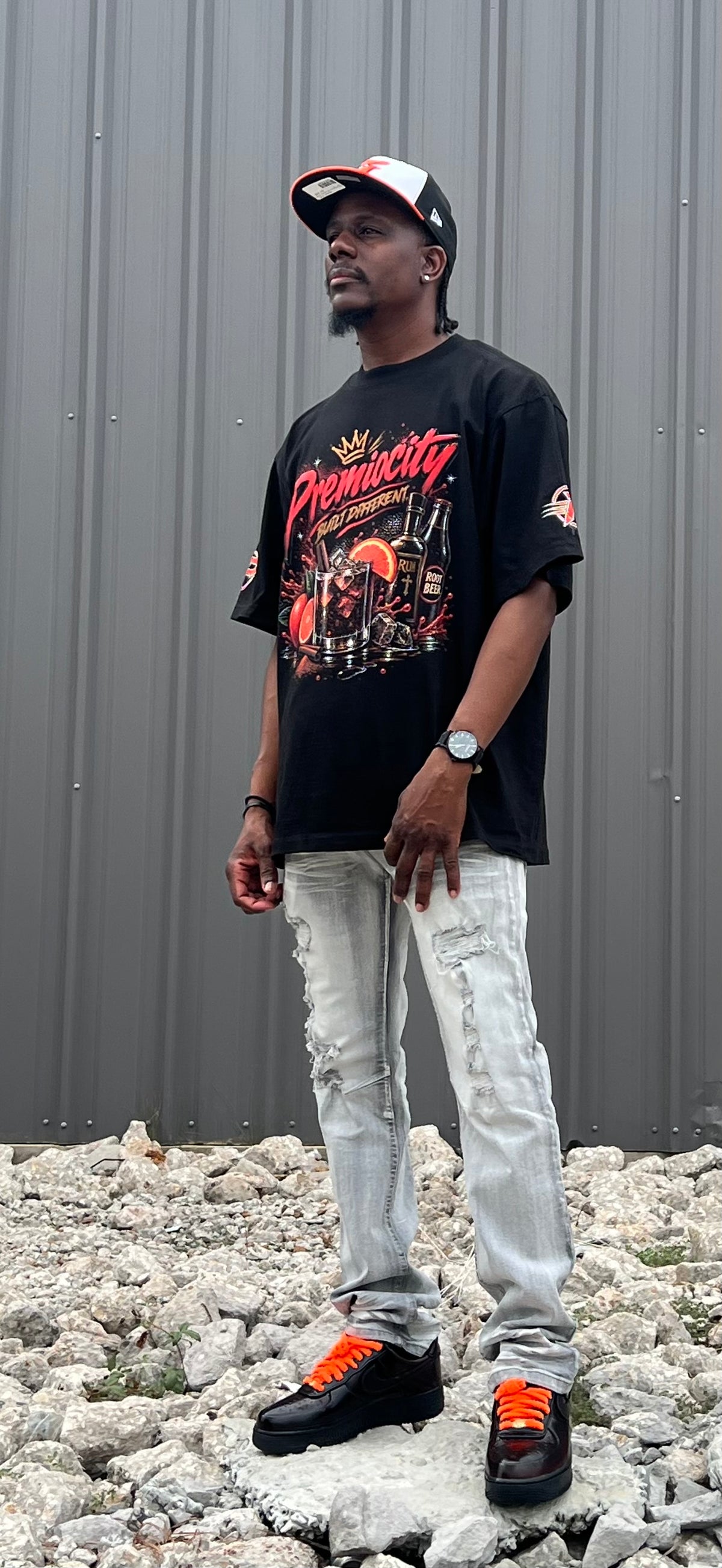 Premiocity — Built Different Heavyweight Graphic T-Shirt