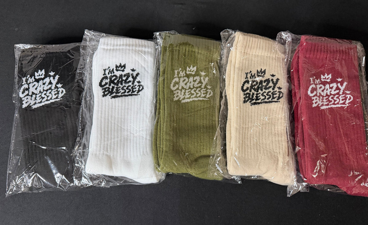 I’m Crazy Blessed Crew Socks