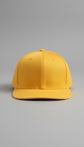 Signal Yellow Snapback with Raised Embroidery