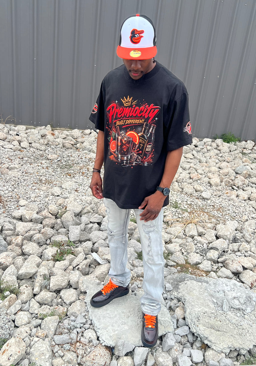 Premiocity — Built Different Heavyweight Graphic T-Shirt