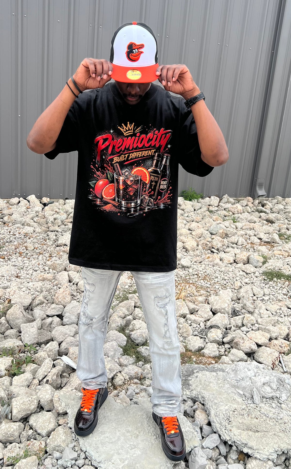 Premiocity — Built Different Heavyweight Graphic T-Shirt
