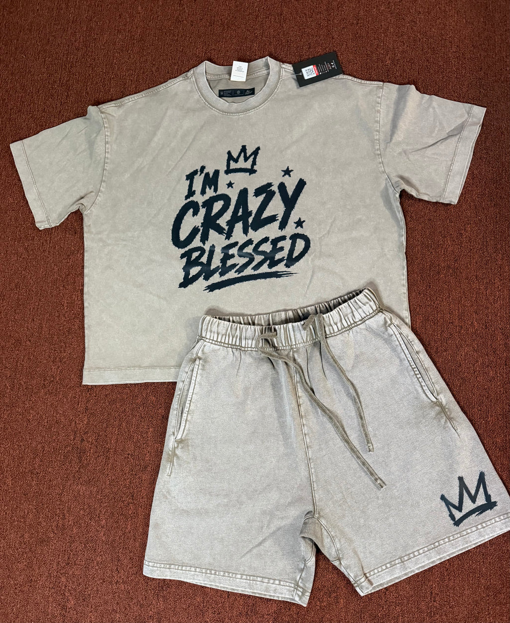 I’m Crazy Blessed “God’s Plan” Short Set