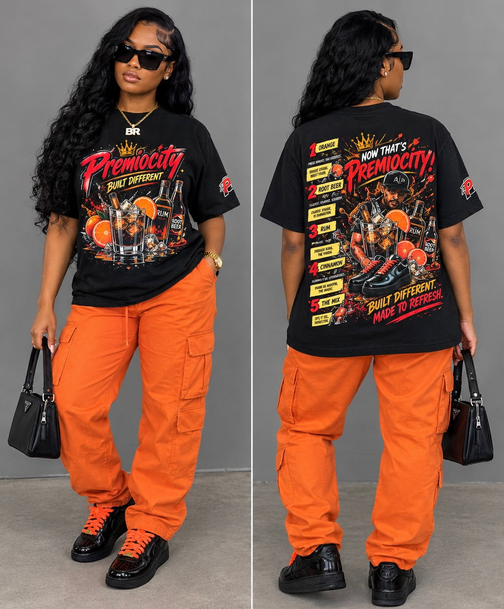 Premiocity — Built Different Heavyweight Graphic T-Shirt