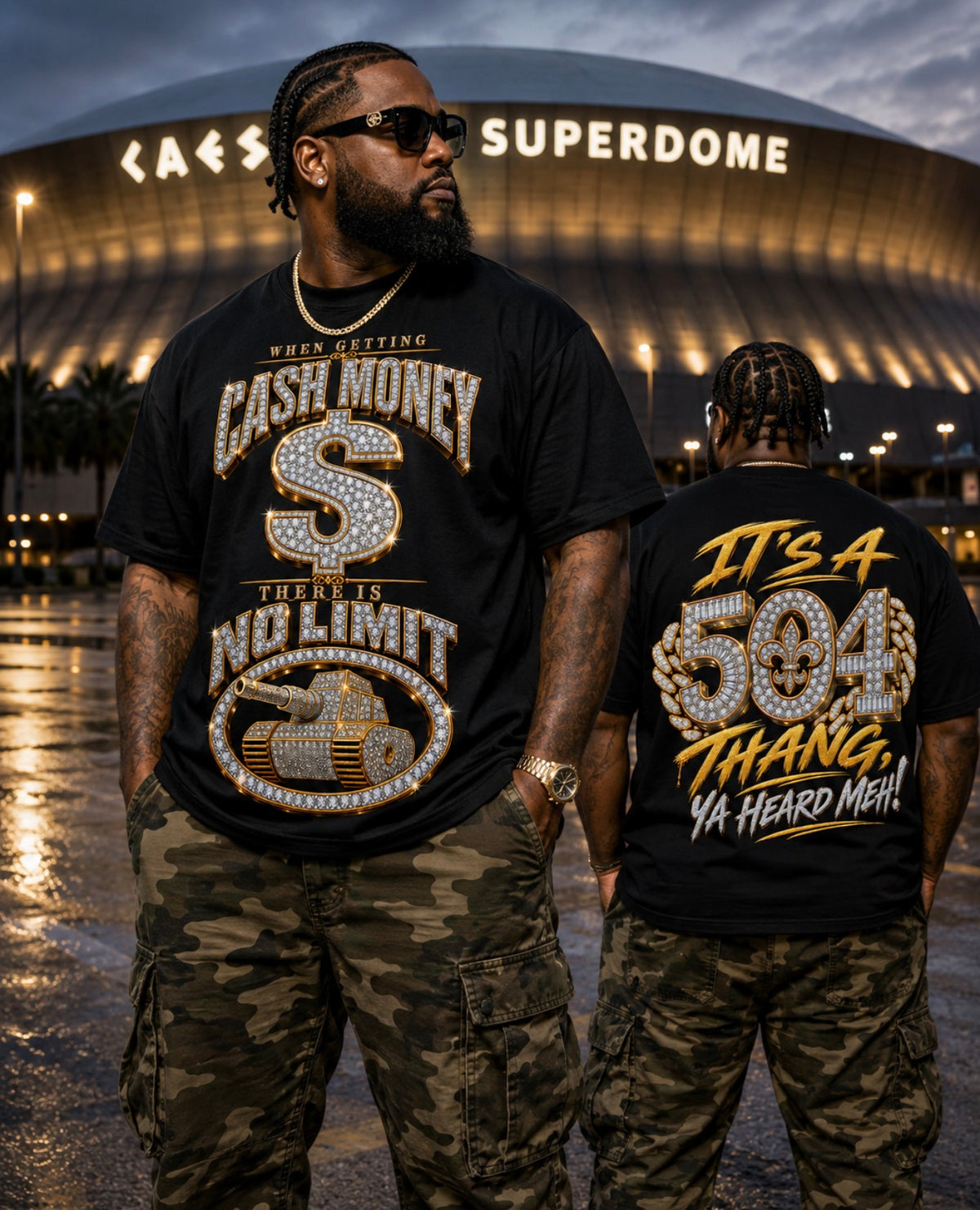 Cash Money and No Limit Tour T-Shirt