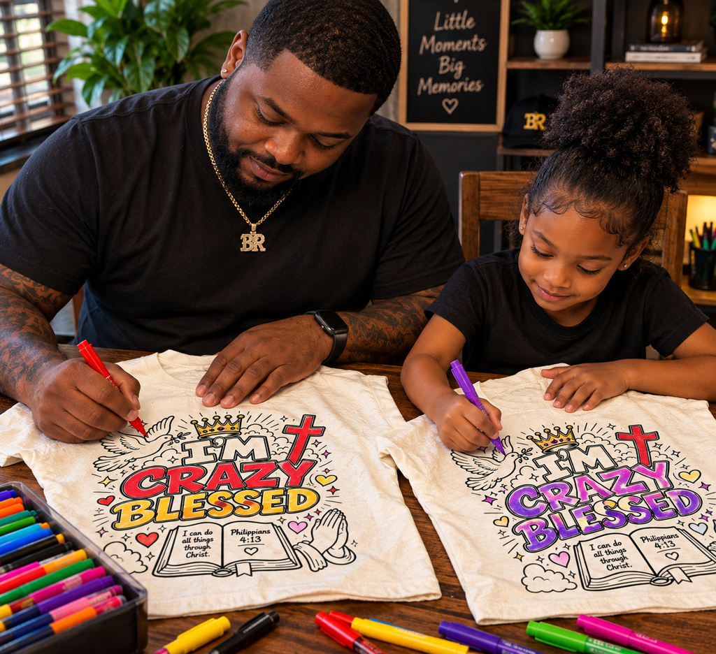 I’m Crazy Blessed — Color Me Blessed Tee
