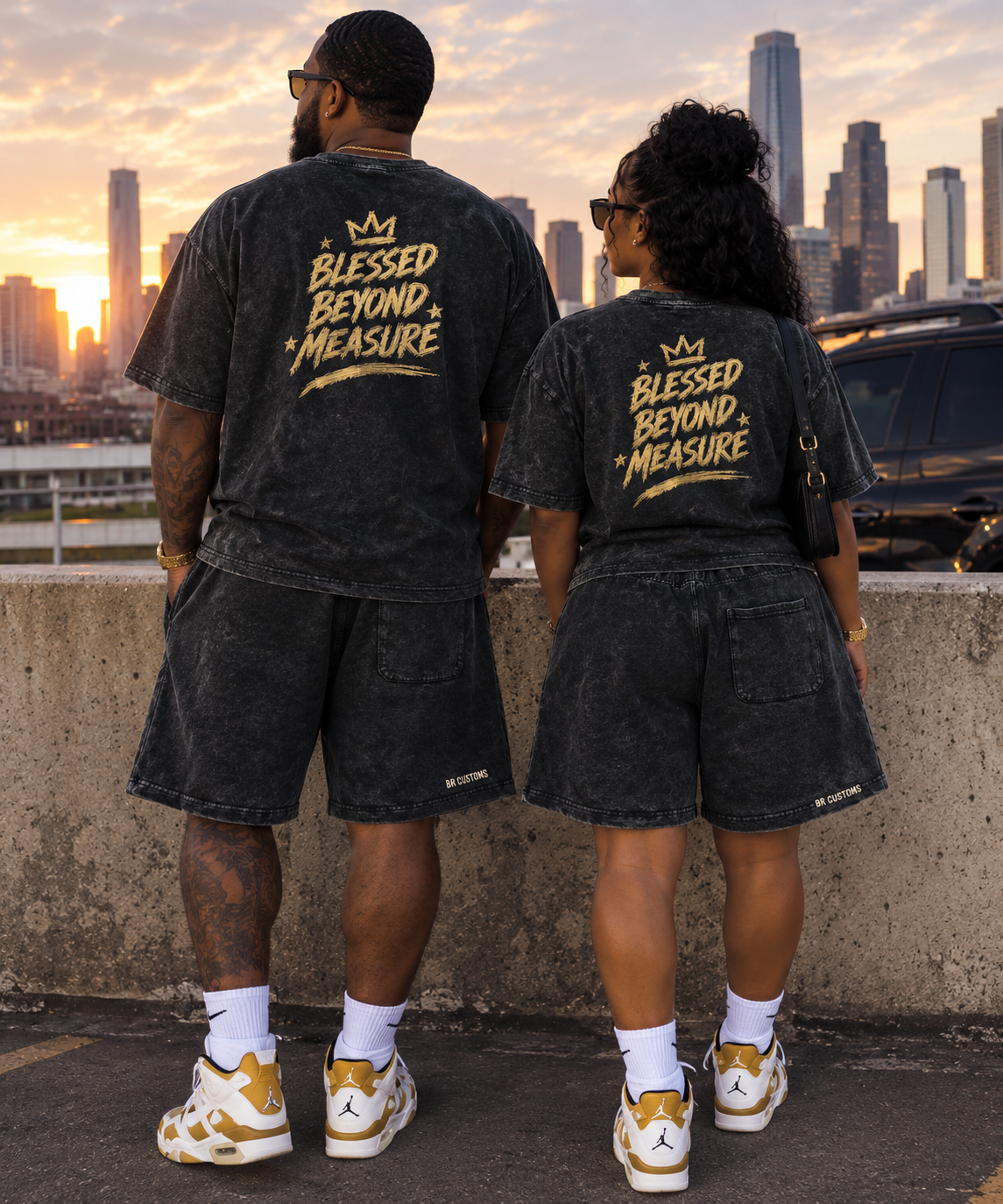 I’m Crazy Blessed — Blessed Beyond Measure Premium Short Set