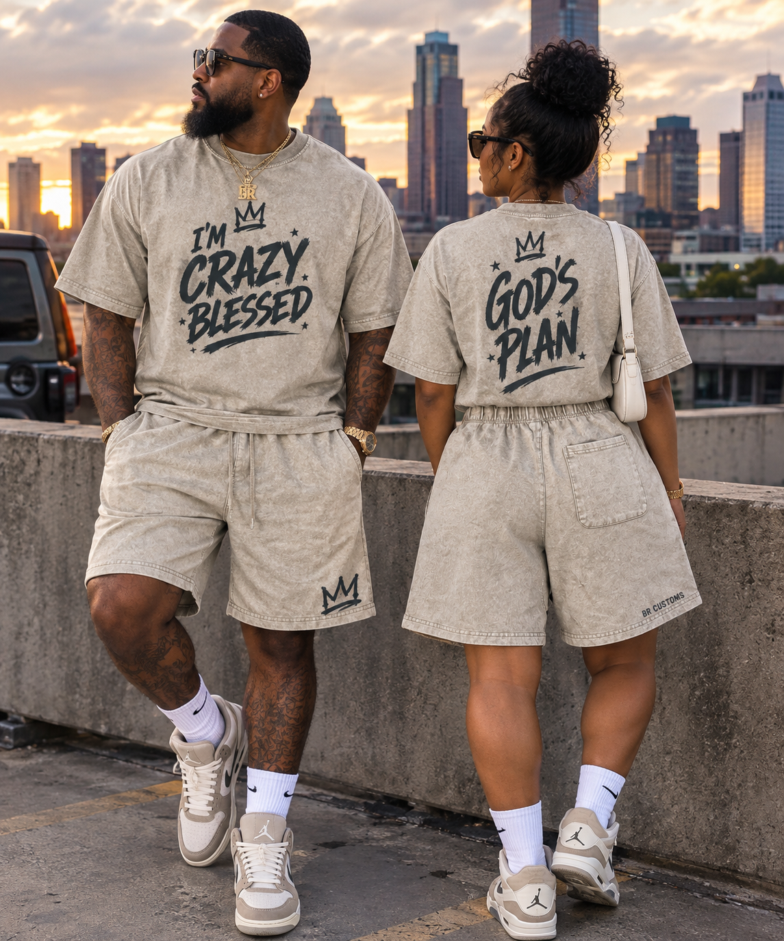 I’m Crazy Blessed “God’s Plan” Short Set