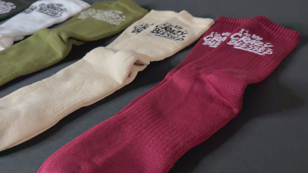 I’m Crazy Blessed Crew Socks